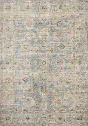 Revere REV 09 Light Blue Multi Rug