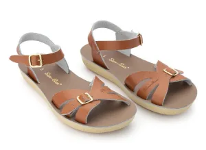 SALTWATER - ADULT BOARDWALK SANDAL: TAN