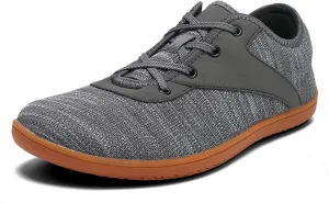 SECHRITE Womens Mens Wide Width Barefoot Sneakers Minimalist Zero Drop Sole Wide Toe Box Fashion Walking Shoes
