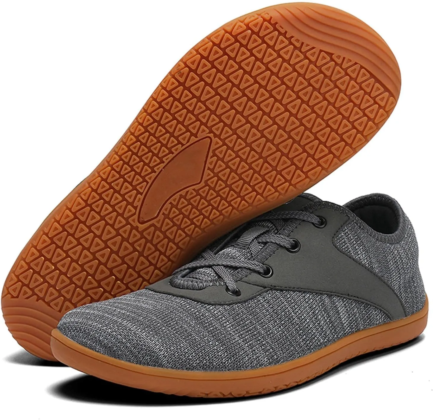 SECHRITE Womens Mens Wide Width Barefoot Sneakers Minimalist Zero Drop Sole Wide Toe Box Fashion Walking Shoes
