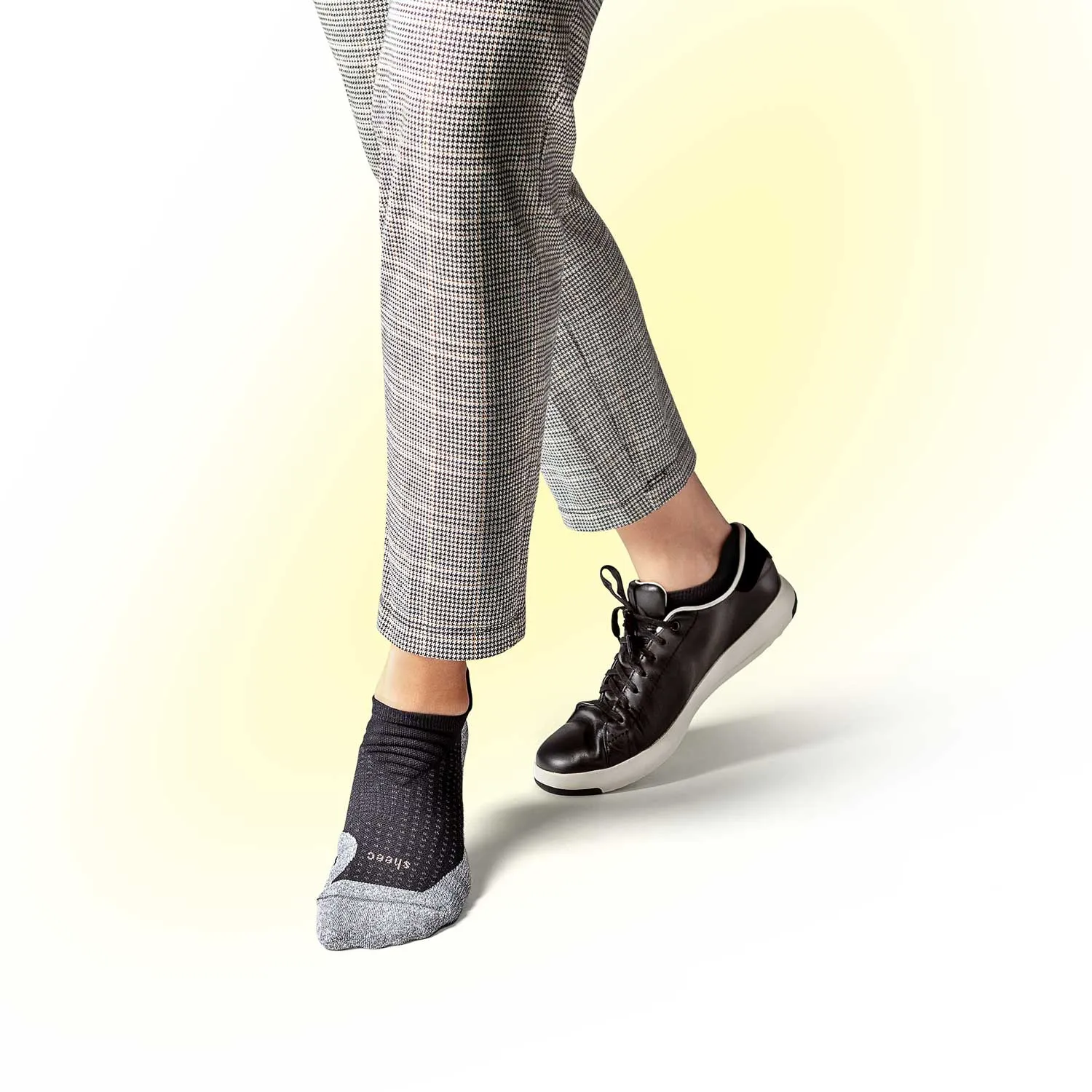 Sheec Women's Comfits Compression Aqua-X Aerodri No Show Ankle Blister Tab Socks - Bundle Pack 2 Pairs