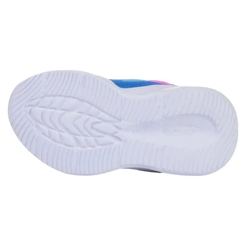 Skechers Girls Infant Blue Sola Glow Shoe - 303714N