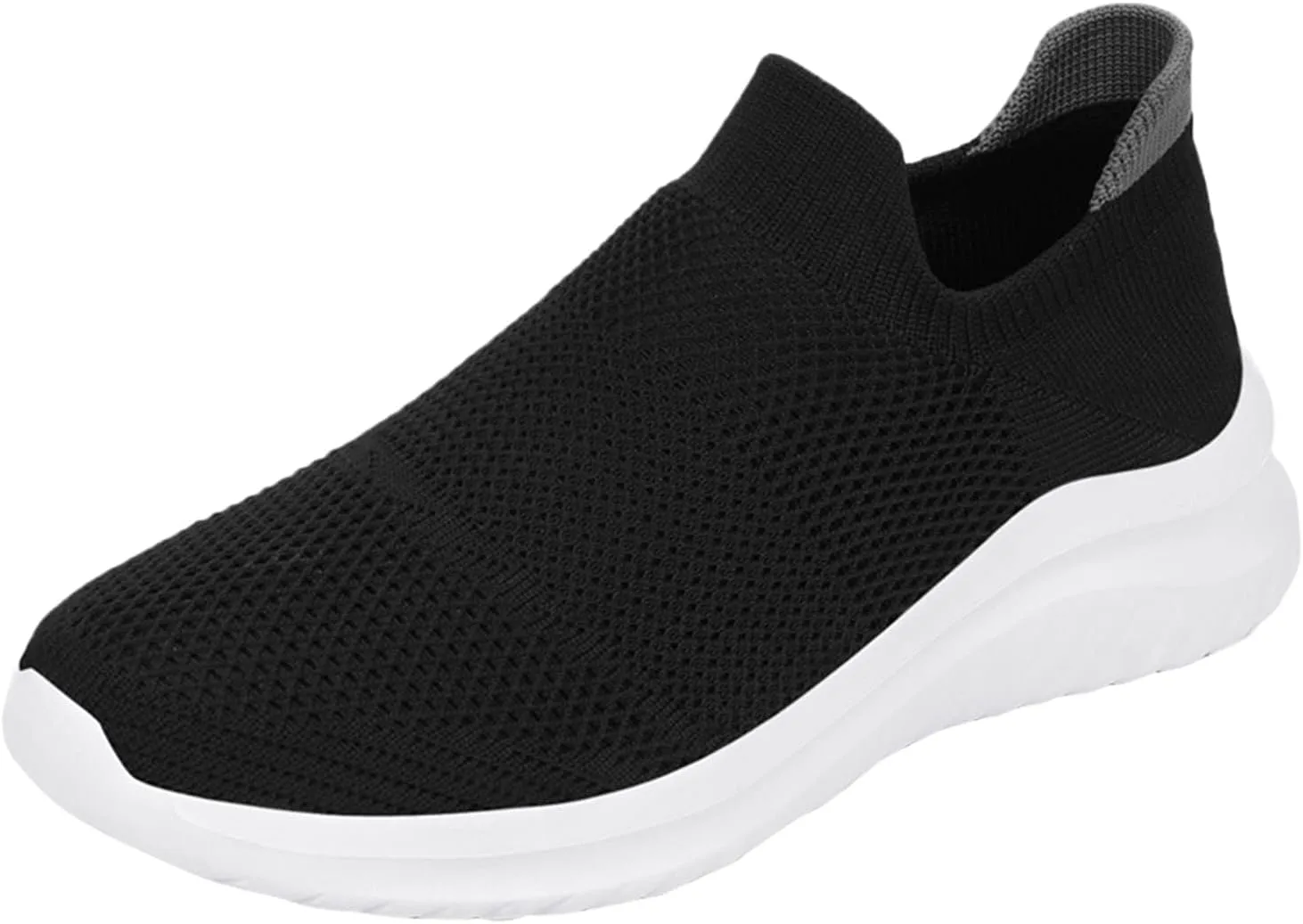 Walking Shoes Women Comfort Orthopedic Casual Slip-On Sneakers with Arch Support Breathable Mesh Lightweight Outdoor Shoe