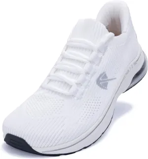 Womens Running Shoes with Arch Support Wide Toe Box Slip on Walking Shoes for Plantar Fasciitis Comfortable Orthotic Air Tennis Athletic Sneakers US Size 6-11
