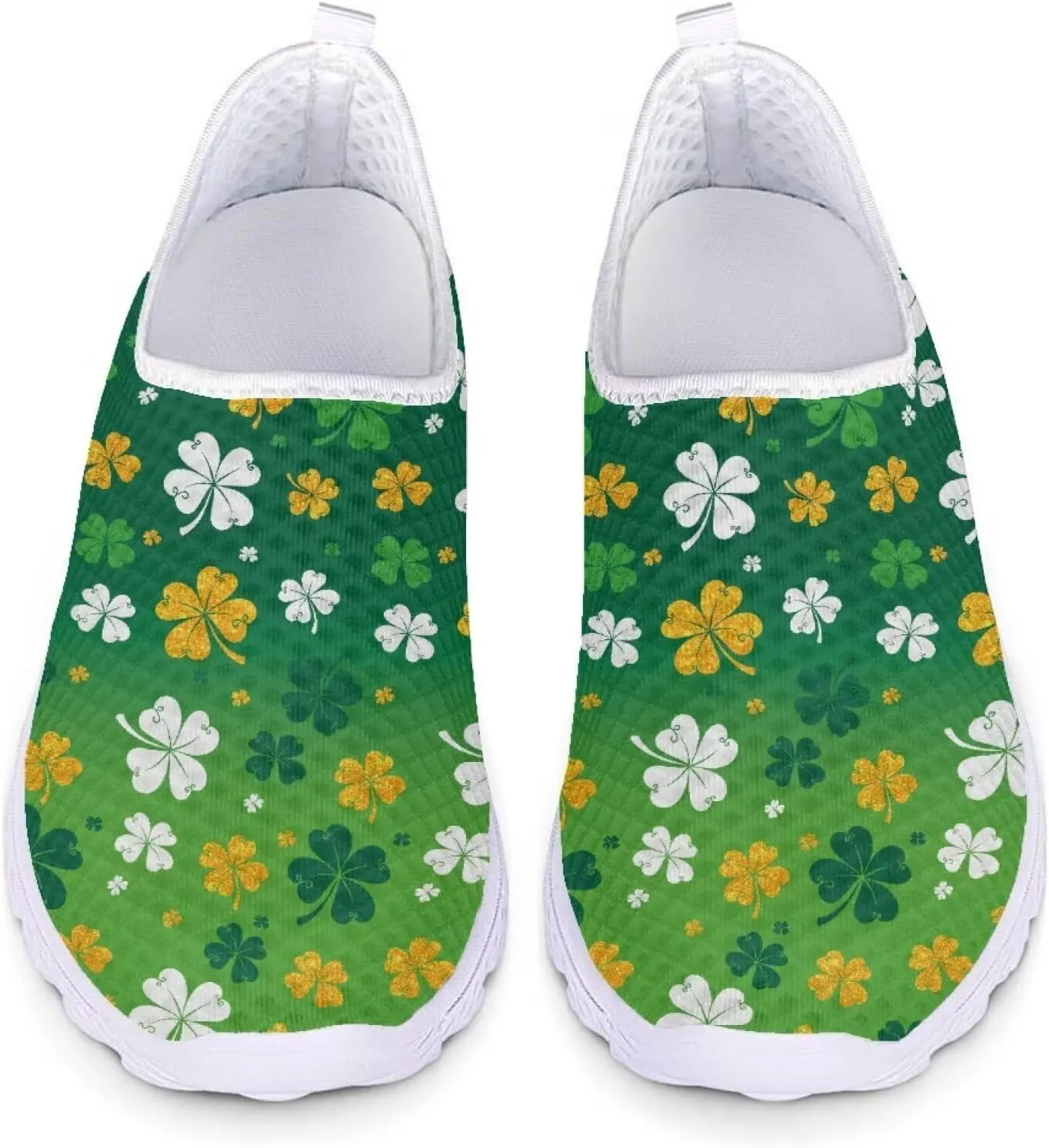 Xpyiqun Christmas Sneakers Slip On Shoes for Women Tennis Shoe Xmas Trainers Footwear