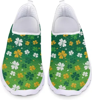 Xpyiqun Christmas Sneakers Slip On Shoes for Women Tennis Shoe Xmas Trainers Footwear